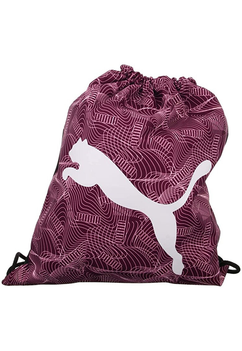 Puma Rucsac sport Beta Gym Sack Grape Wine-Linear AOP Unisex Grape Wine-Linear AOP - Pled.ro