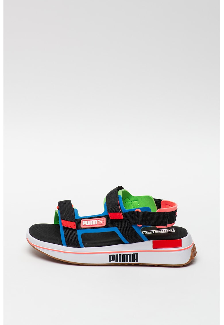 Puma Sandale cu velcro si logo Future - Pled.ro