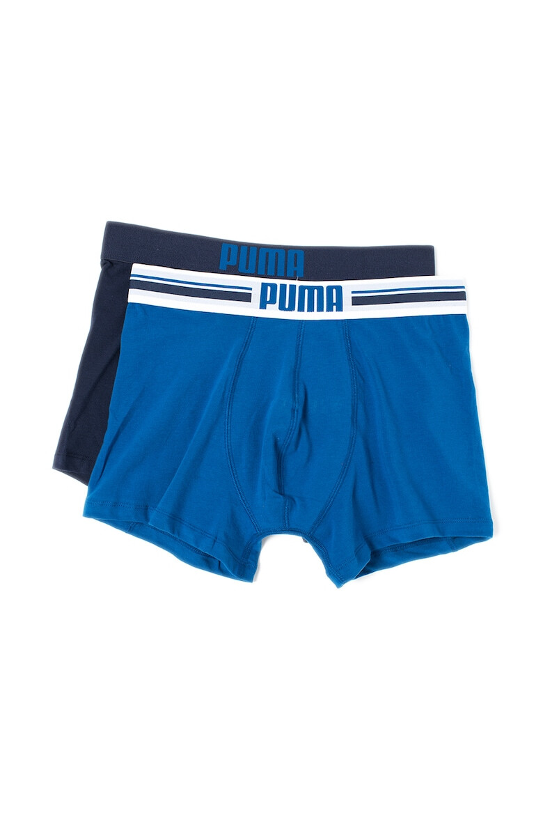 Puma Set de boxeri bleumarin cu albastru - 2 perechi - Pled.ro