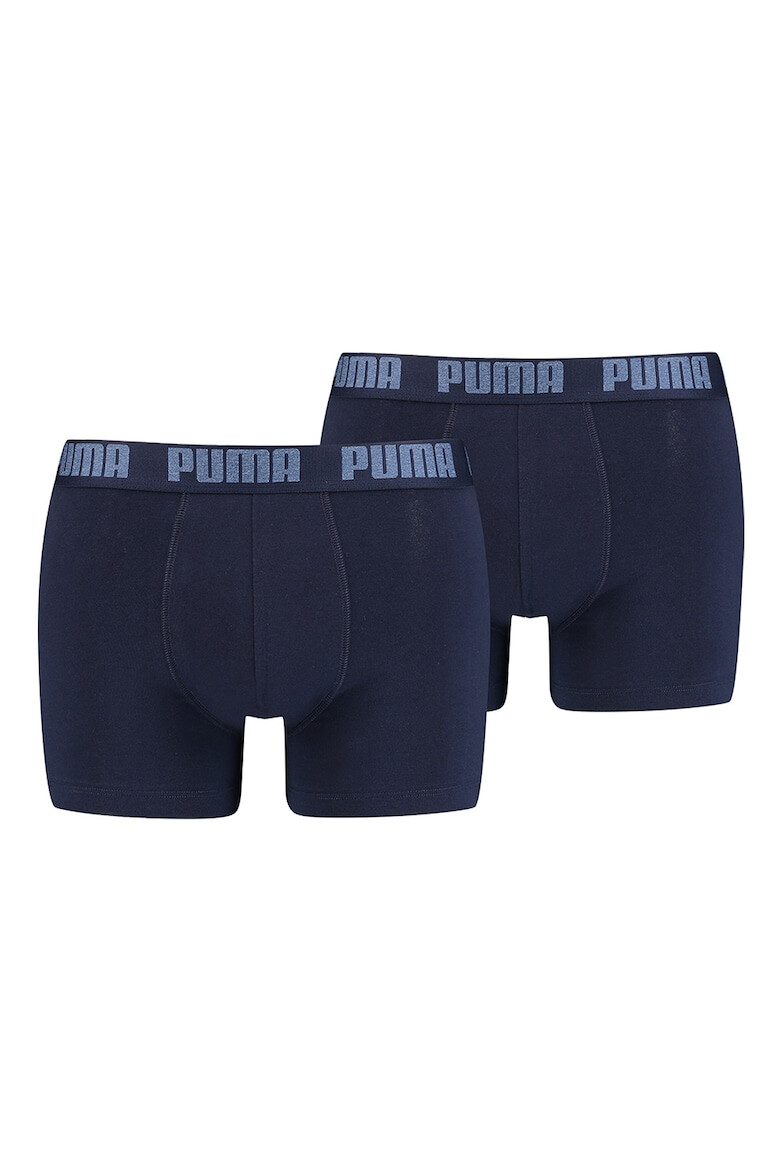 Puma Set de boxeri cu banda cu logo in talie - 2 perechi - Pled.ro