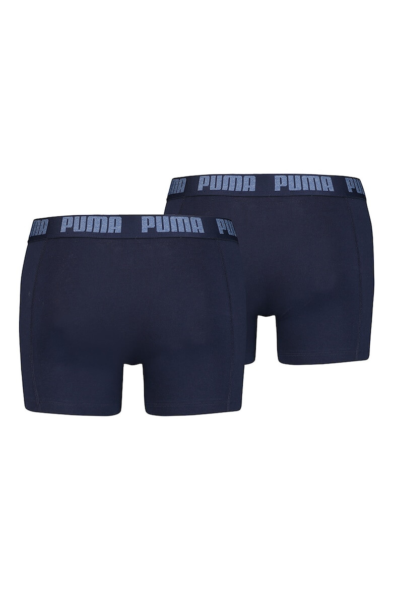 Puma Set de boxeri cu banda cu logo in talie - 2 perechi - Pled.ro