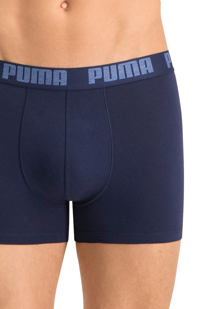 Puma Set de boxeri cu banda cu logo in talie - 2 perechi - Pled.ro