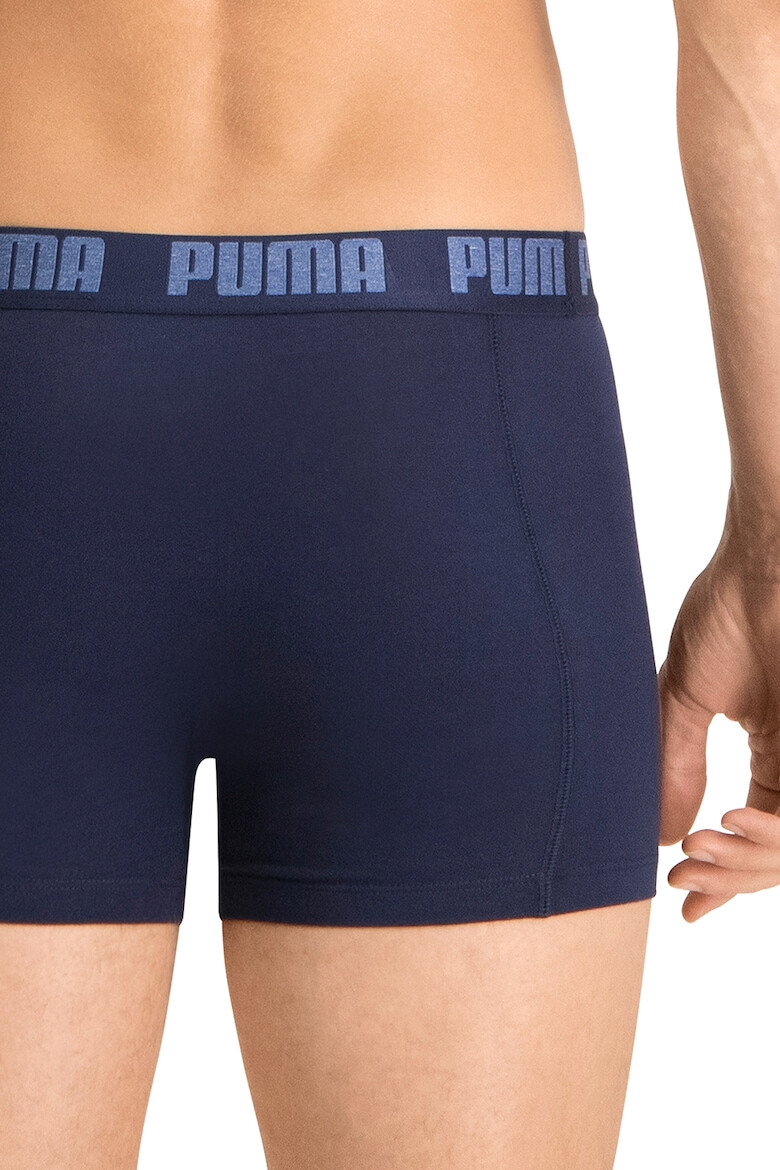 Puma Set de boxeri cu banda cu logo in talie - 2 perechi - Pled.ro