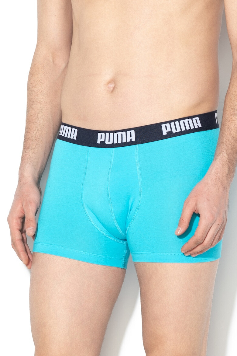 Puma Set de boxeri cu banda cu logo in talie - 2 perechi - Pled.ro