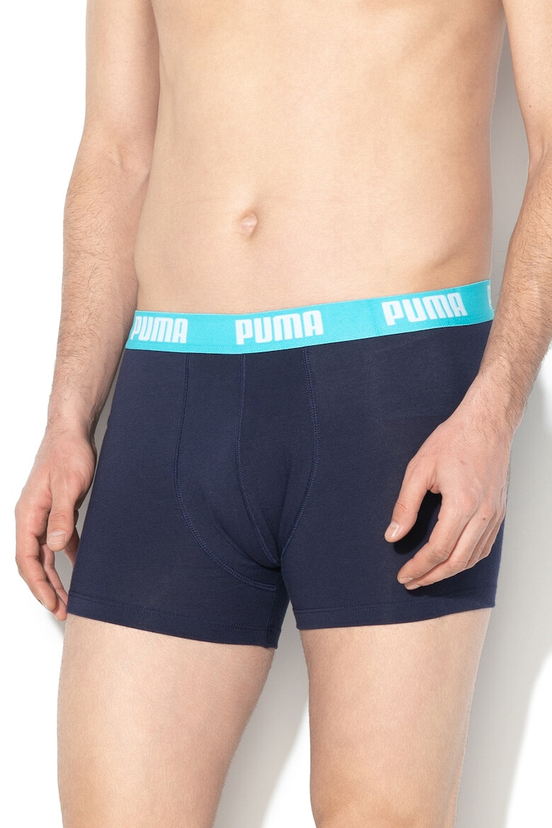 Puma Set de boxeri cu banda cu logo in talie - 2 perechi - Pled.ro