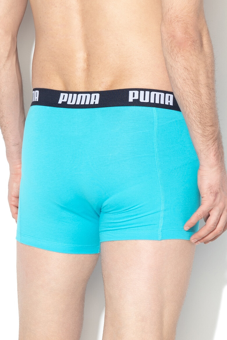 Puma Set de boxeri cu banda cu logo in talie - 2 perechi - Pled.ro