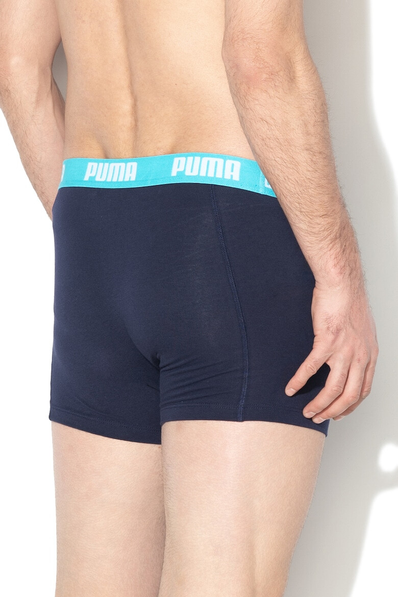 Puma Set de boxeri cu banda cu logo in talie - 2 perechi - Pled.ro