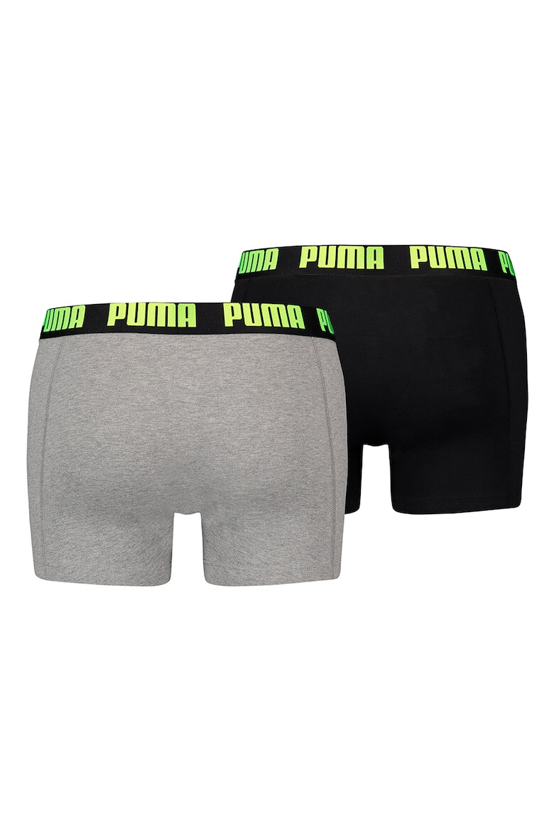 Puma Set de boxeri cu banda cu logo in talie - 2 perechi - Pled.ro