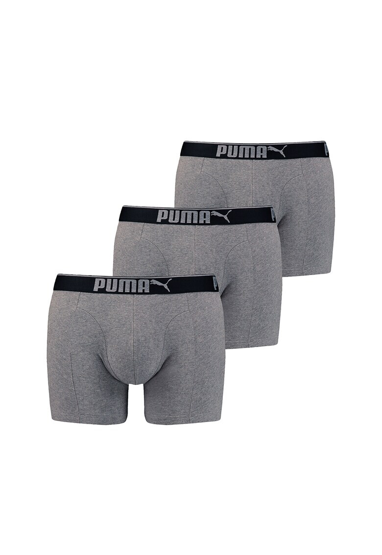 Puma Set de boxeri cu banda elastica - 3 perechi - Pled.ro