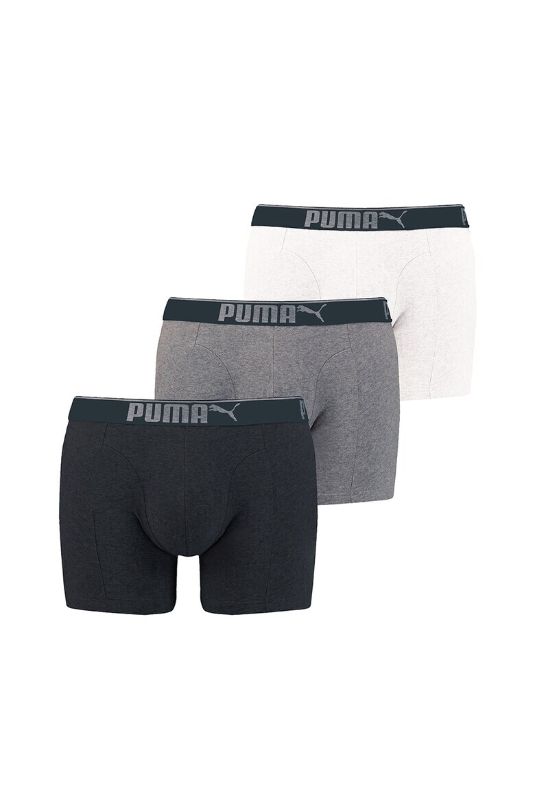 Puma Set de boxeri cu banda elastica - 3 perechi - Pled.ro