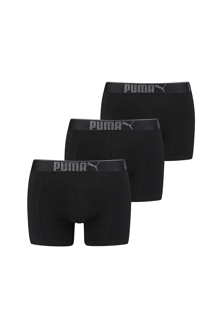 Puma Set de boxeri cu banda elastica - 3 perechi - Pled.ro