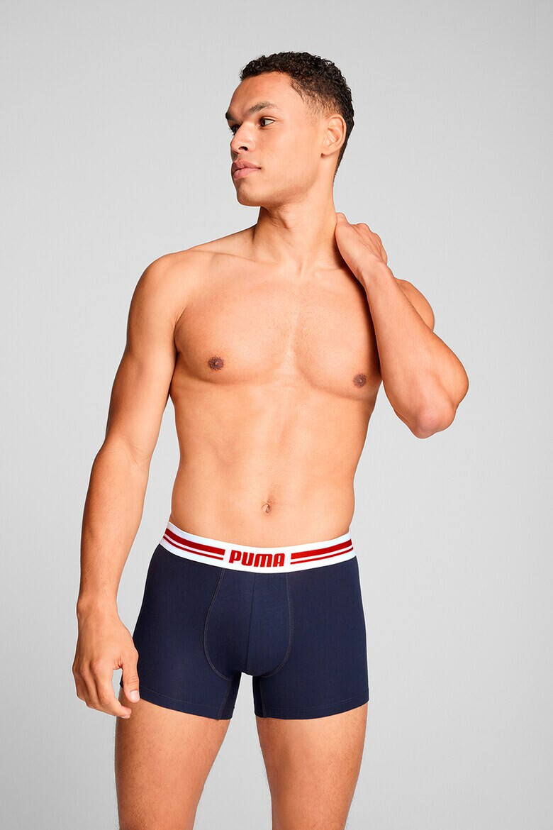 Puma Set de boxeri cu banda logo in talie - 2 perechi - Pled.ro