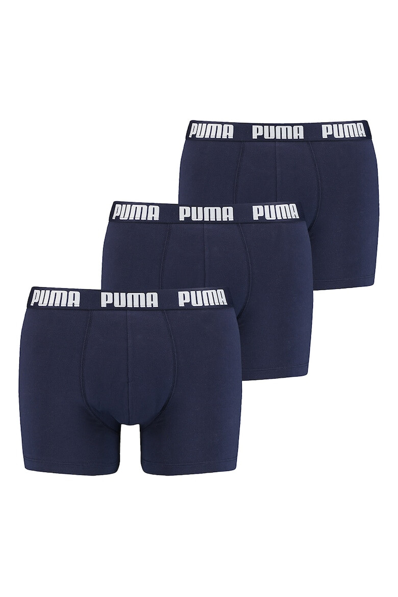 Puma Set de boxeri cu banda logo in talie - 3 perechi - Pled.ro