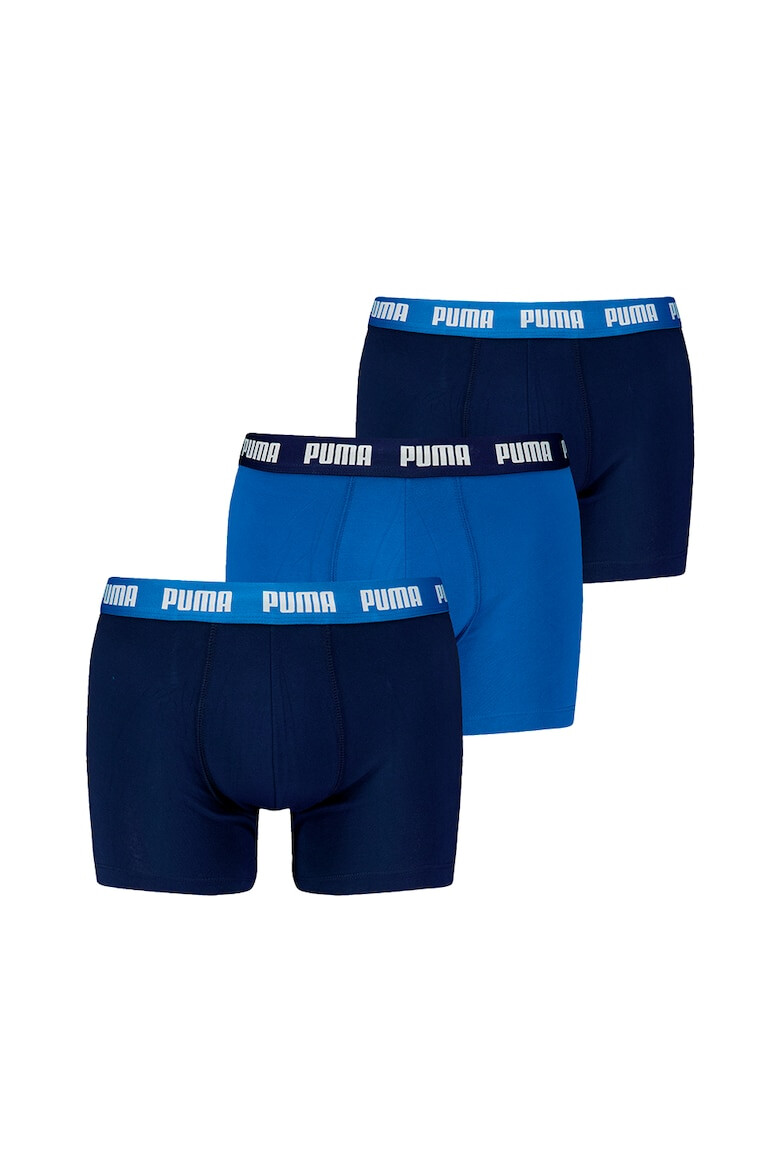 Puma Set de boxeri cu banda logo in talie - 3 perechi - Pled.ro