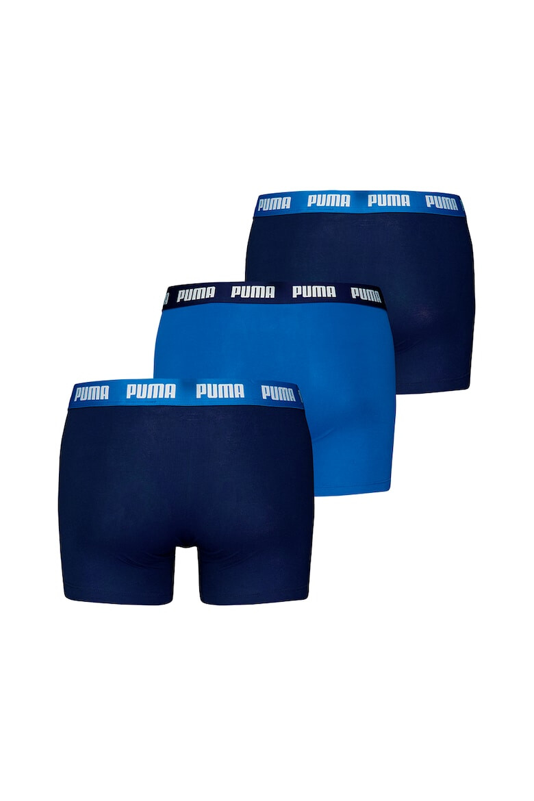 Puma Set de boxeri cu banda logo in talie - 3 perechi - Pled.ro