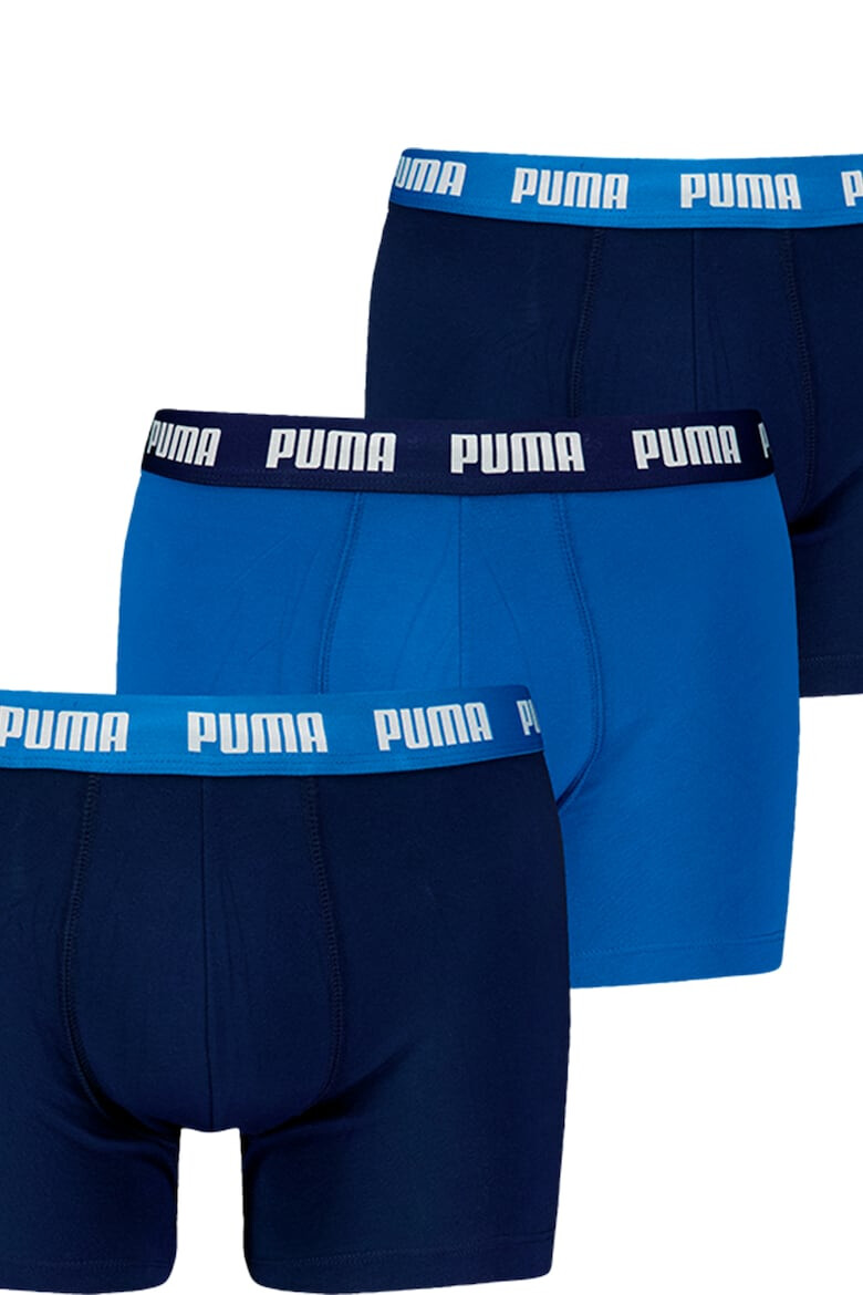 Puma Set de boxeri cu banda logo in talie - 3 perechi - Pled.ro