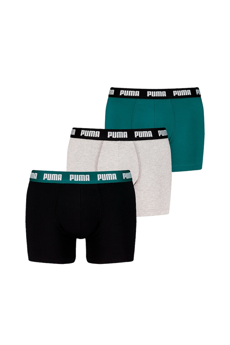 Puma Set de boxeri cu banda logo in talie - 3 perechi - Pled.ro