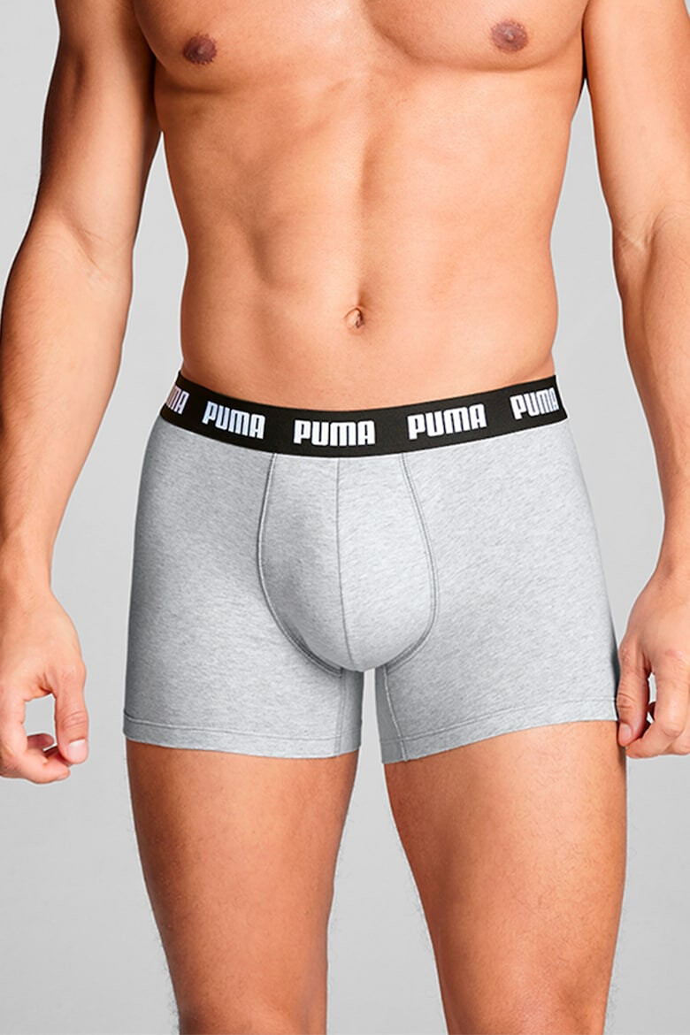 Puma Set de boxeri cu banda logo in talie - 3 perechi - Pled.ro