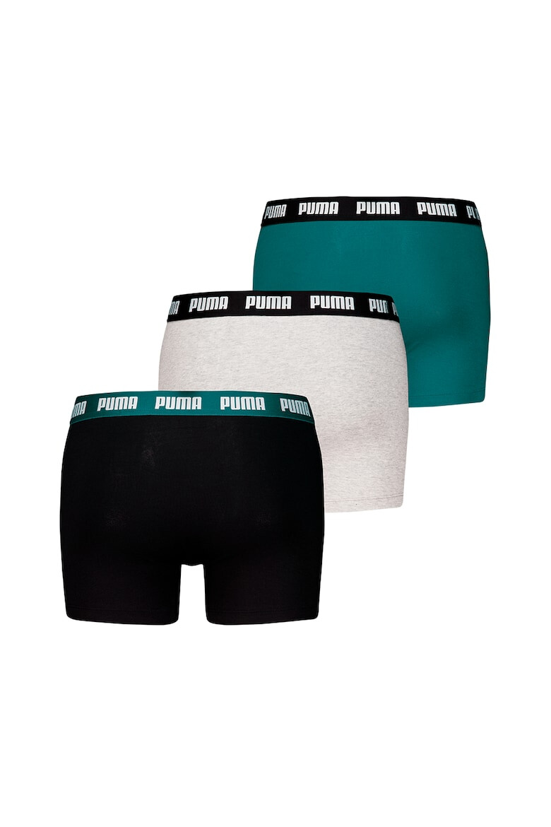 Puma Set de boxeri cu banda logo in talie - 3 perechi - Pled.ro