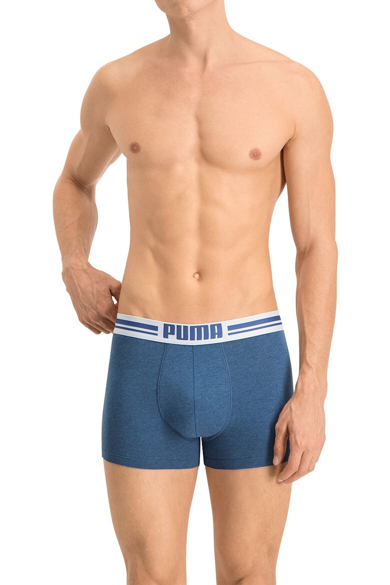 Puma Set de boxeri cu banda logo in talie - 4 perechi - Pled.ro