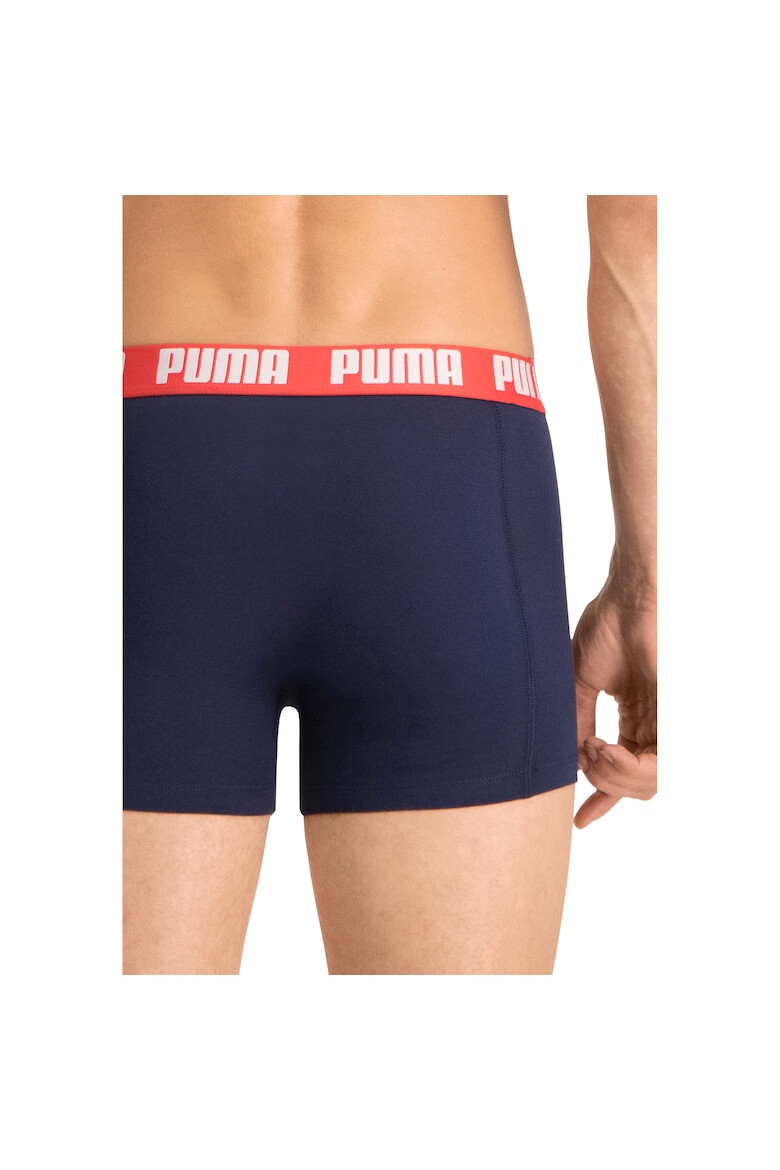 Puma Set de boxeri cu banda logo in talie - 4 perechi - Pled.ro