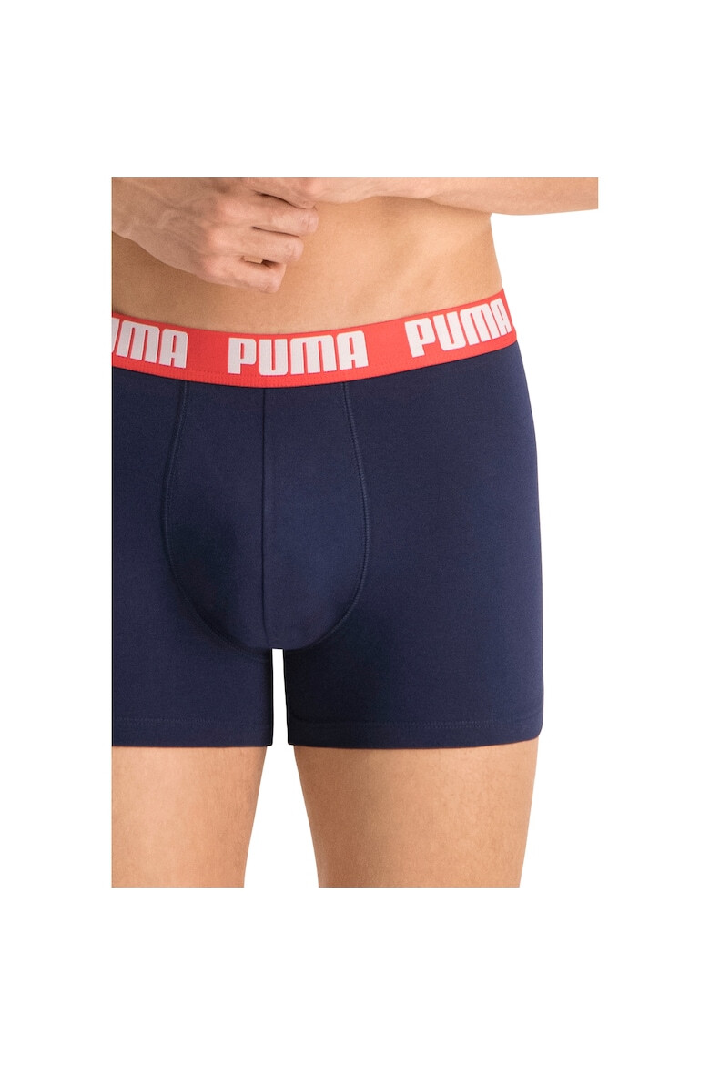 Puma Set de boxeri cu banda logo in talie - 4 perechi - Pled.ro