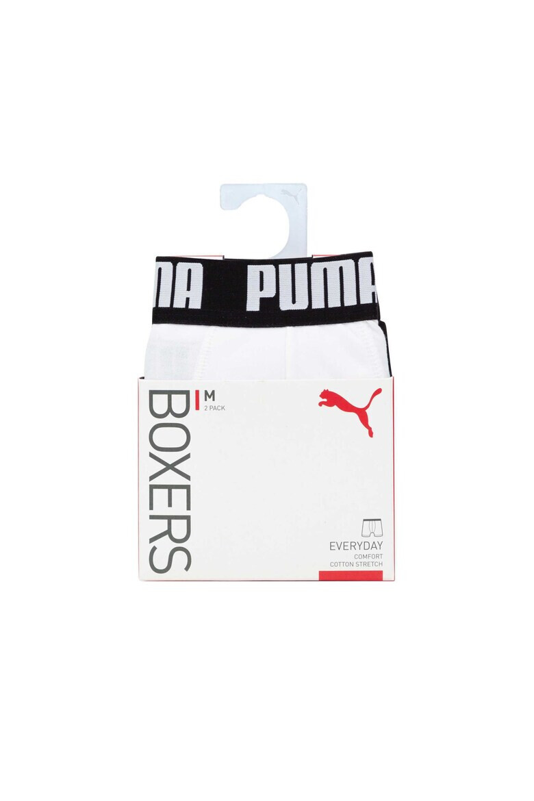 Puma Set de boxeri cu banda logo in talie - 4 perechi - Pled.ro