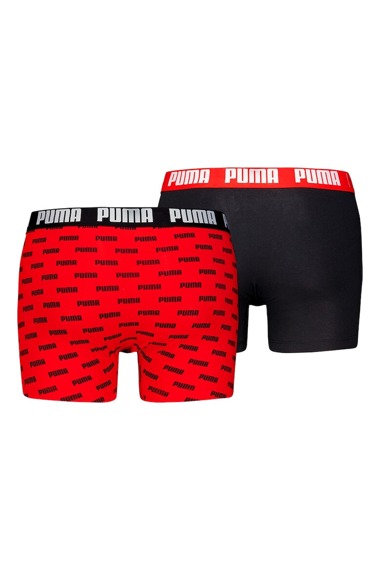 Puma Set de boxeri cu impiimeu logo - 2 perechi - Pled.ro