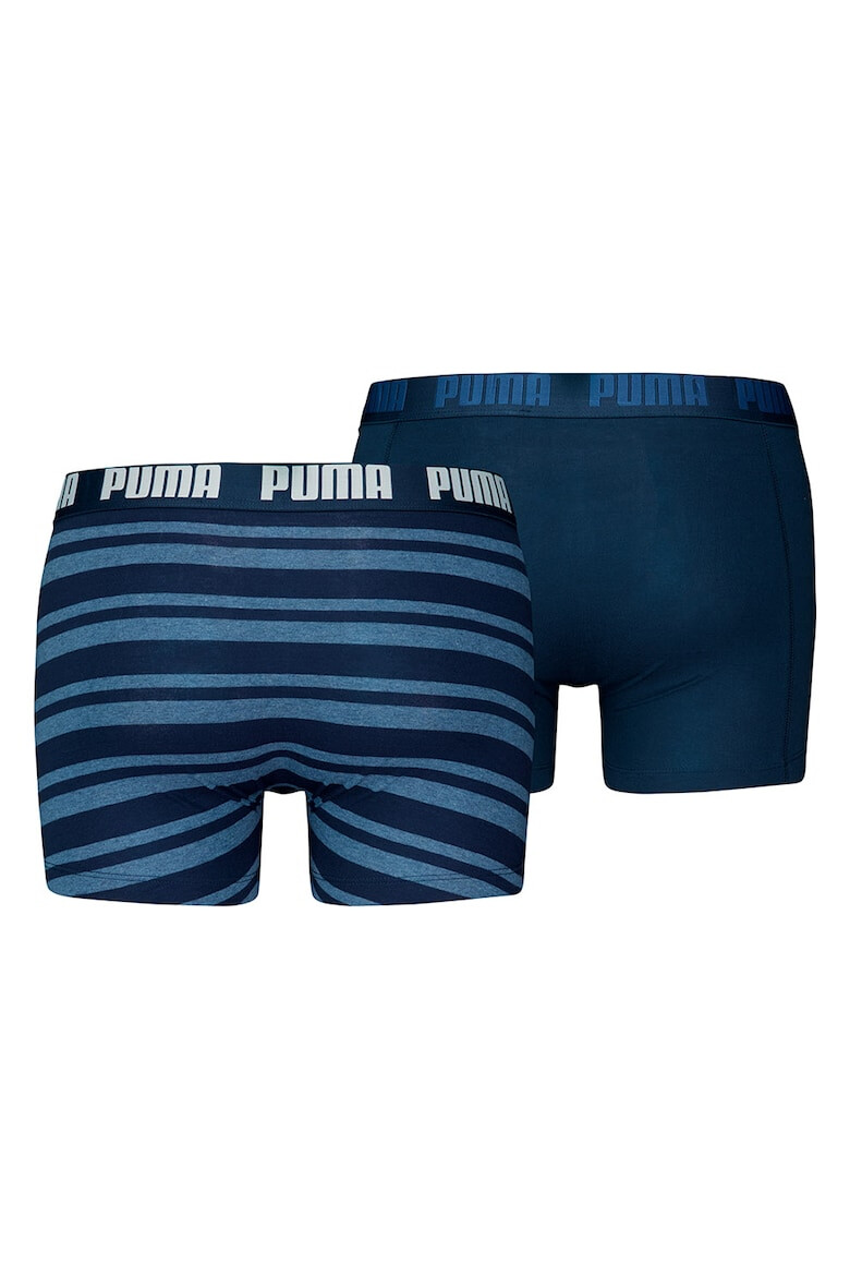 Puma Set de boxeri din amestec de bumbac cu imprimeu - 2 perechi - Pled.ro