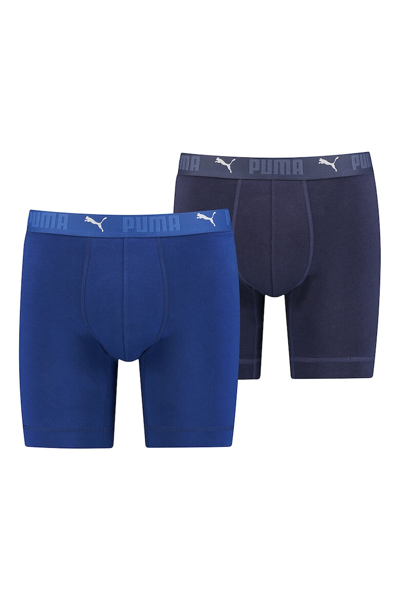 Puma Set de boxeri din amestec de bumbac organic cu logo - 2 perechi - Pled.ro