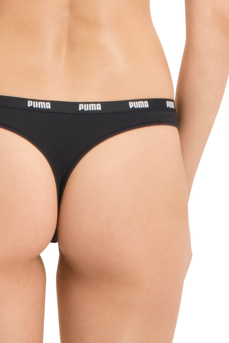 Puma Set de chiloti tanga cu logo - 3 perechi - Pled.ro