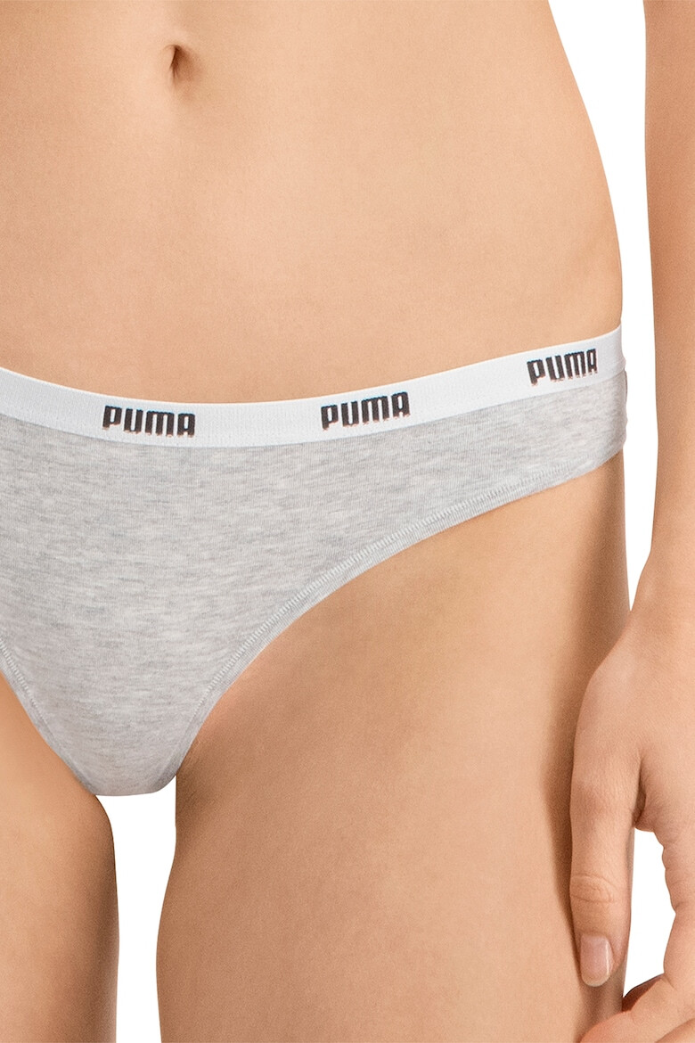 Puma Set de chiloti tanga cu logo - 3 perechi - Pled.ro