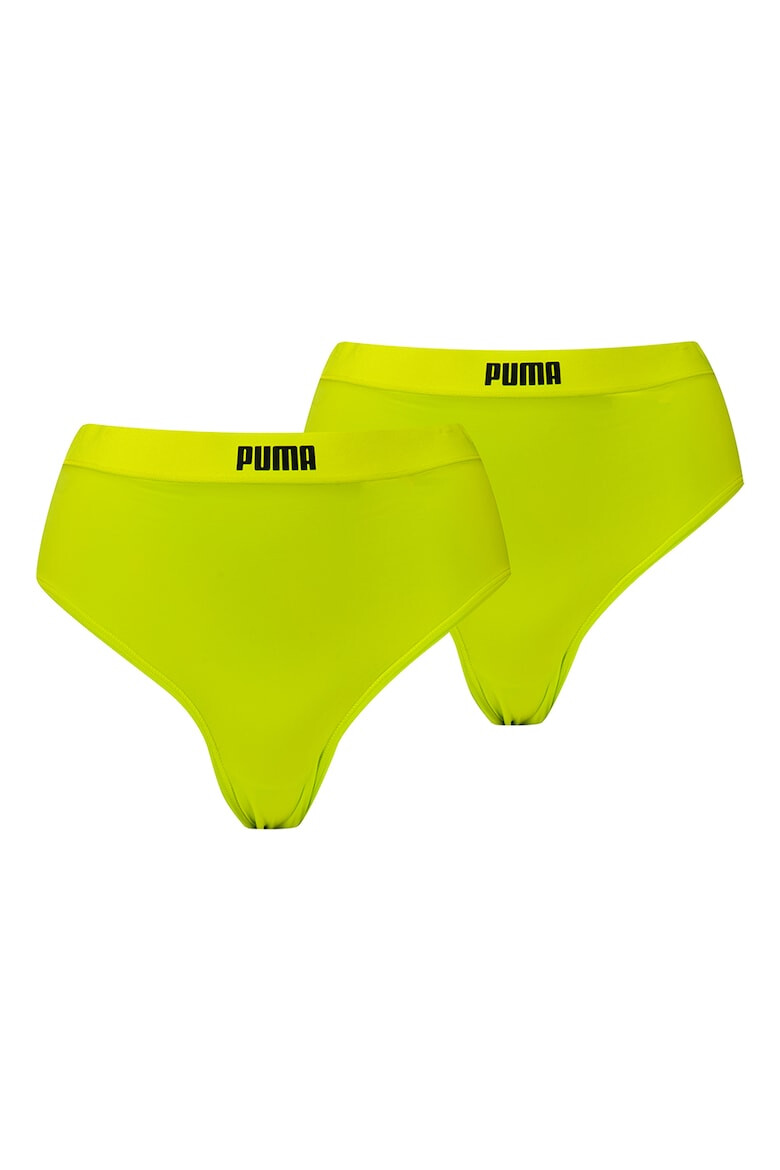 Puma Set de chiloti tanga cu talie inalta - 2 perechi - Pled.ro