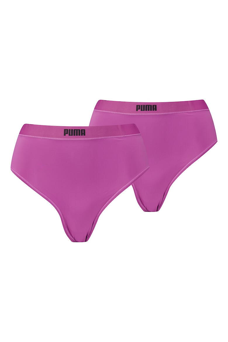 Puma Set de chiloti tanga cu talie inalta - 2 perechi - Pled.ro