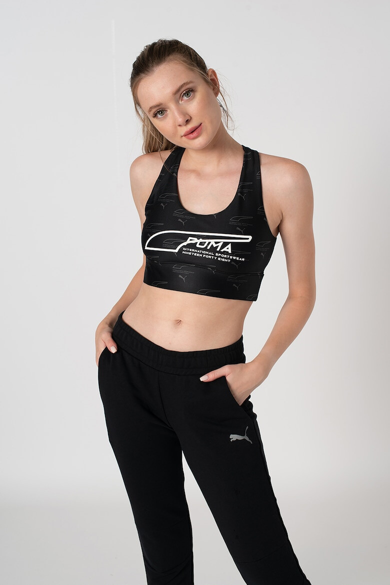 Puma Sutien pentru fitness cu detaliu logo Evide - Pled.ro