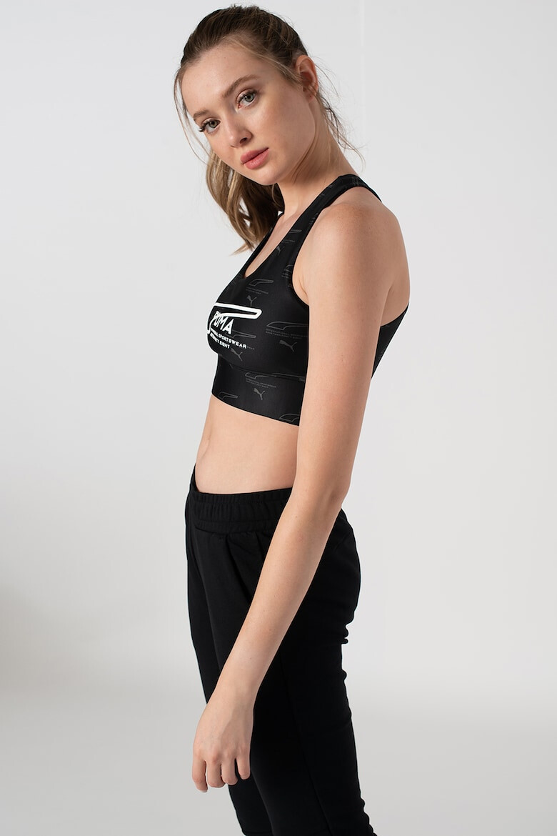 Puma Sutien pentru fitness cu detaliu logo Evide - Pled.ro