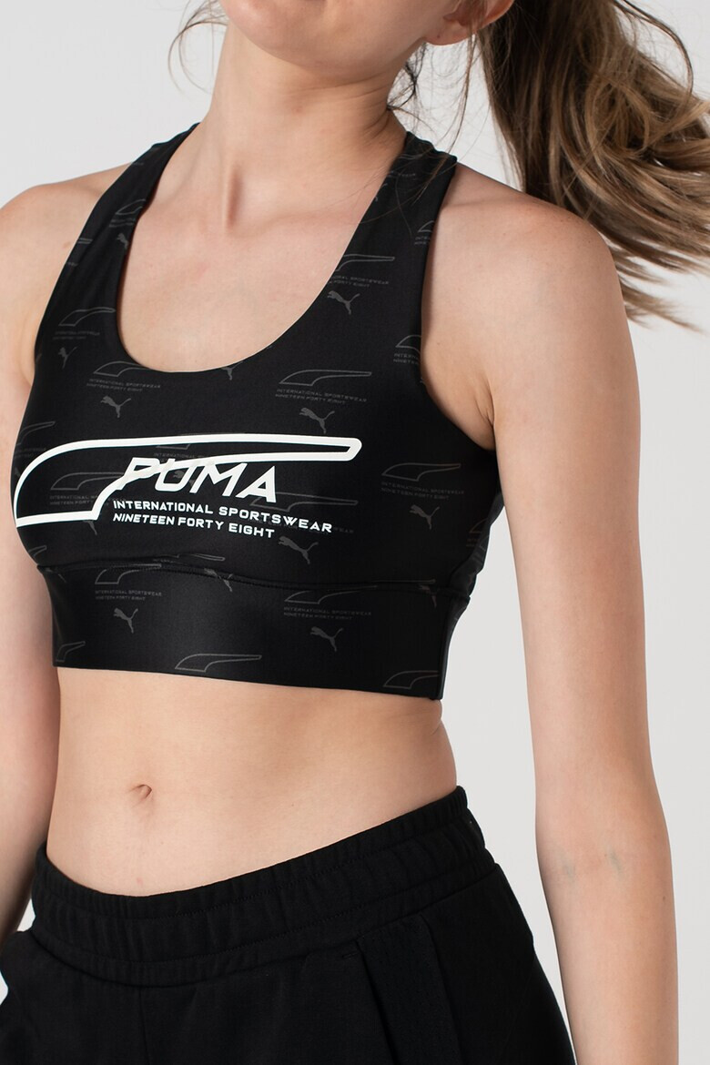 Puma Sutien pentru fitness cu detaliu logo Evide - Pled.ro