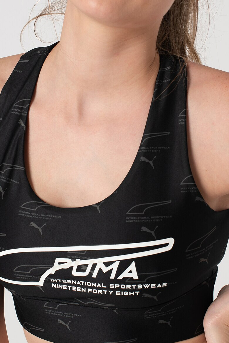 Puma Sutien pentru fitness cu detaliu logo Evide - Pled.ro