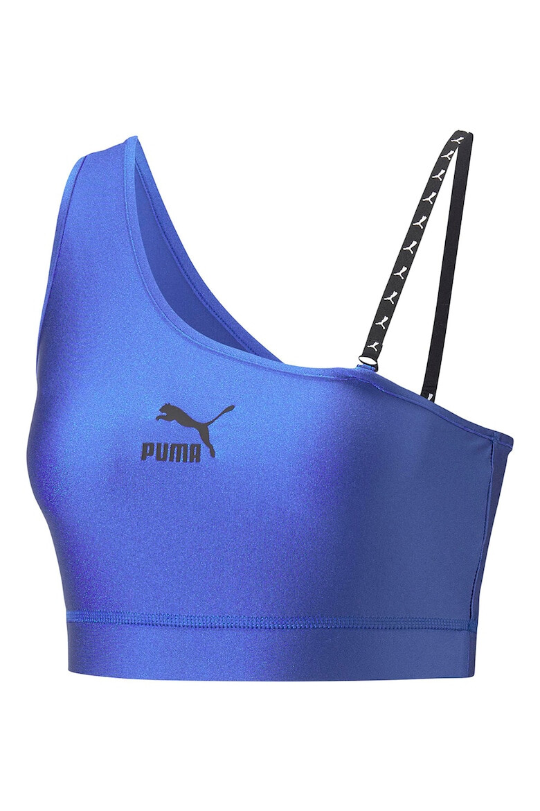 Puma Top crop cu logo Dare To - Pled.ro