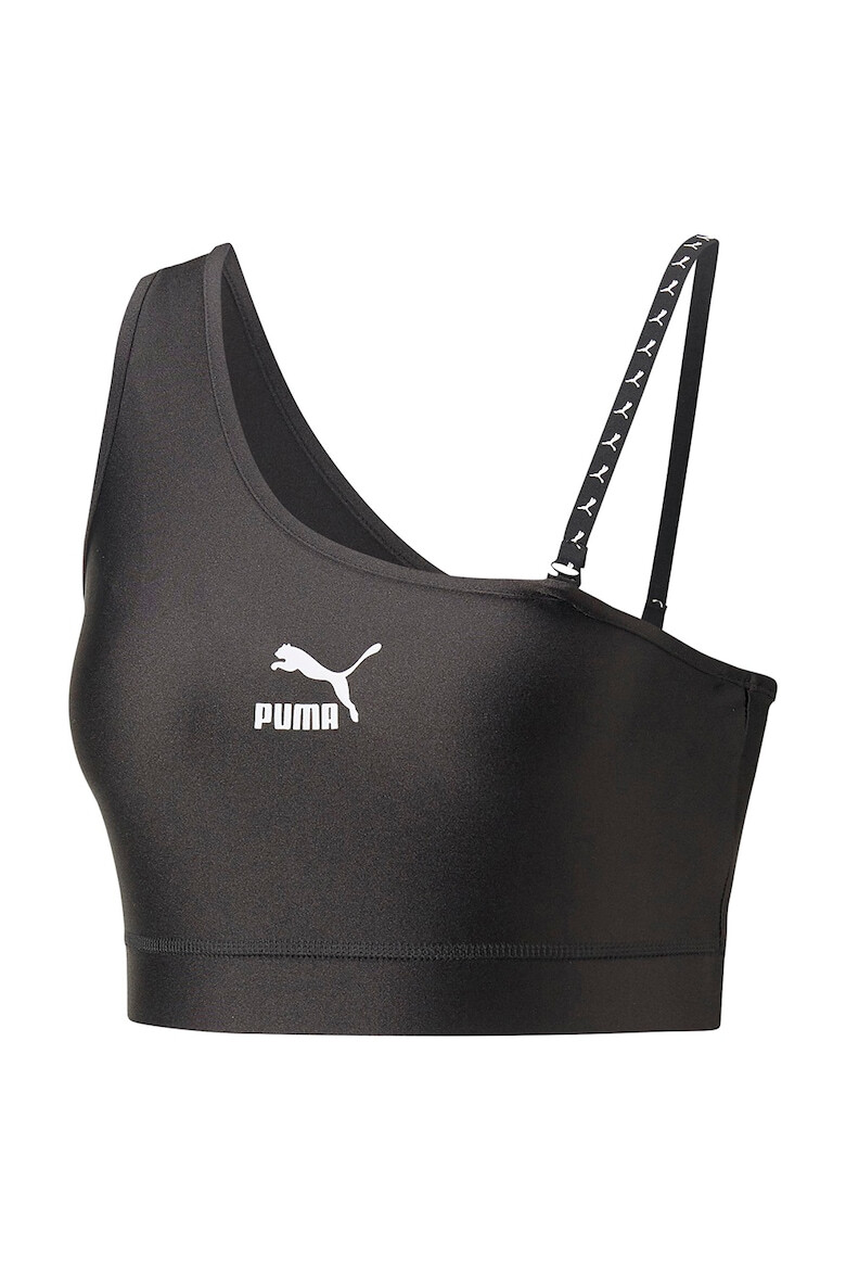 Puma Top crop cu logo Dare To - Pled.ro