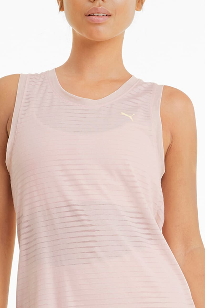 Puma Top cu decupaj pe partea din spate pentru yoga Studio Burnout - Pled.ro