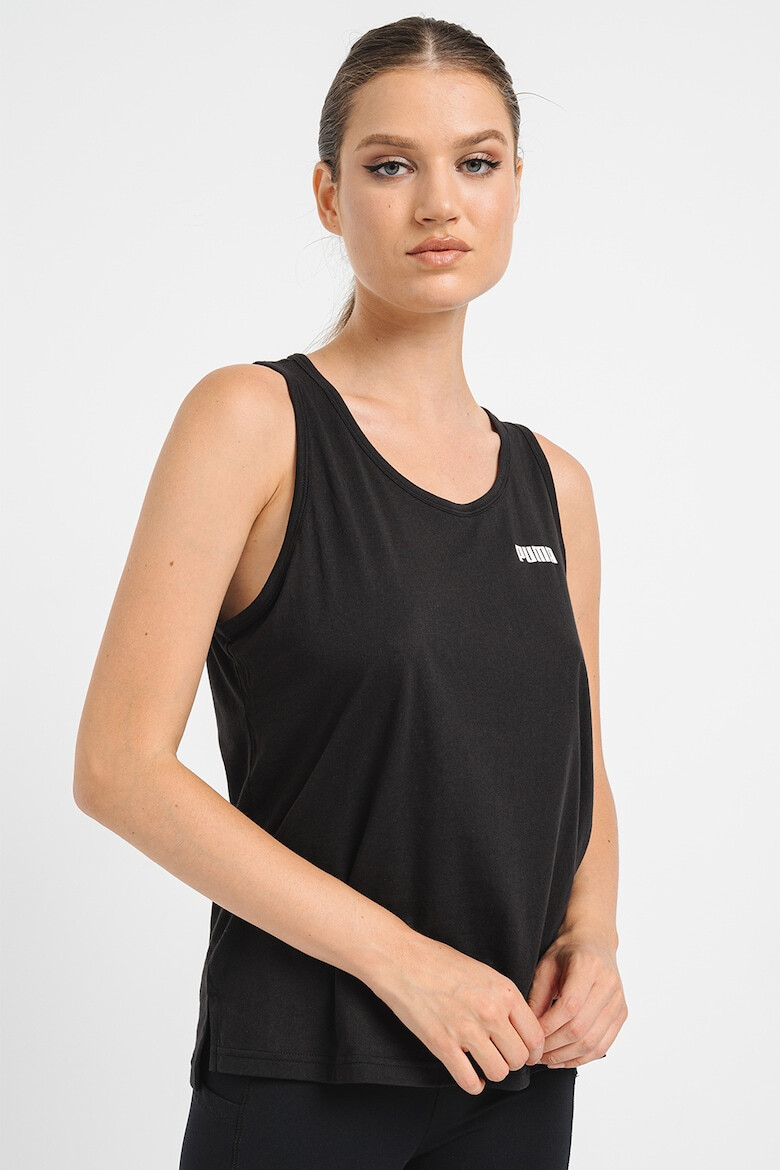 Puma Top de bumbac cu logo discret - Pled.ro