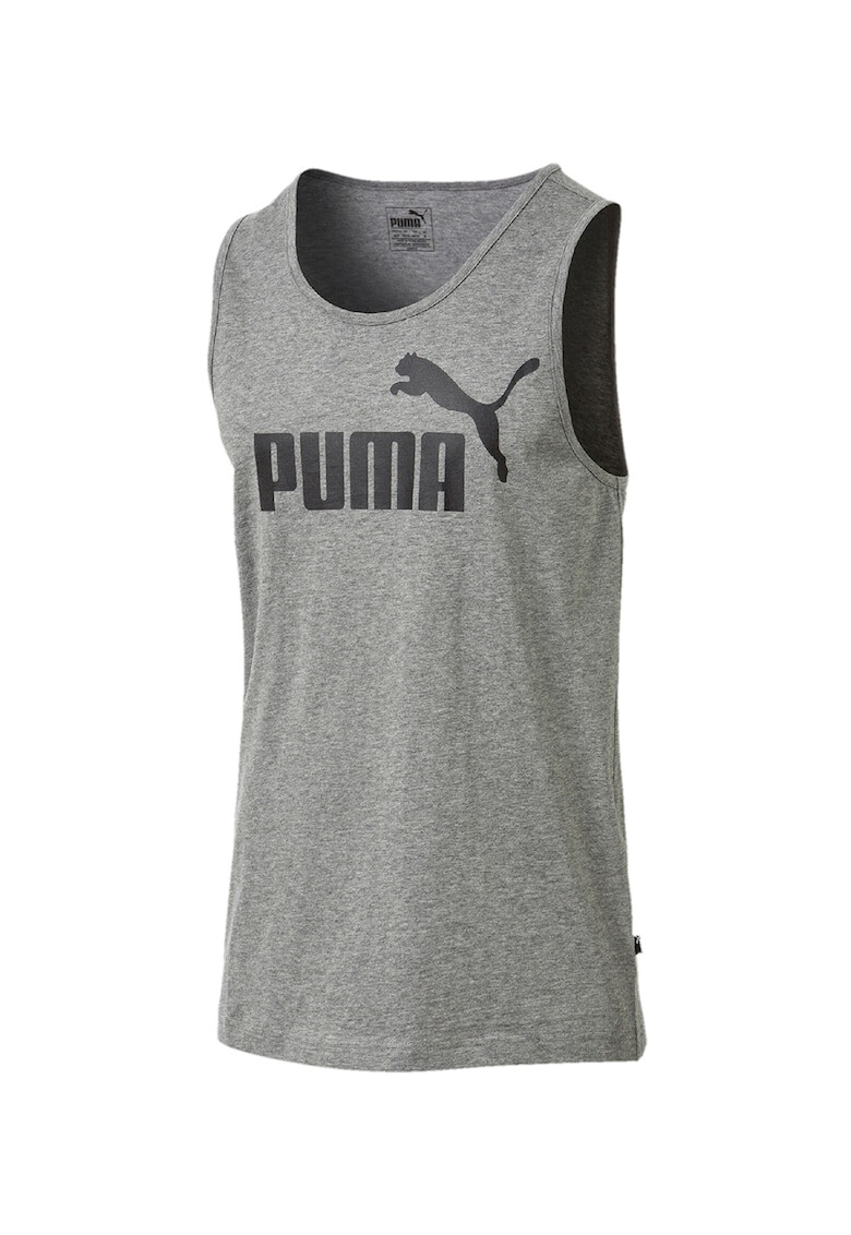 Puma Top din bumbac cu imprimeu logo Essentials - Pled.ro