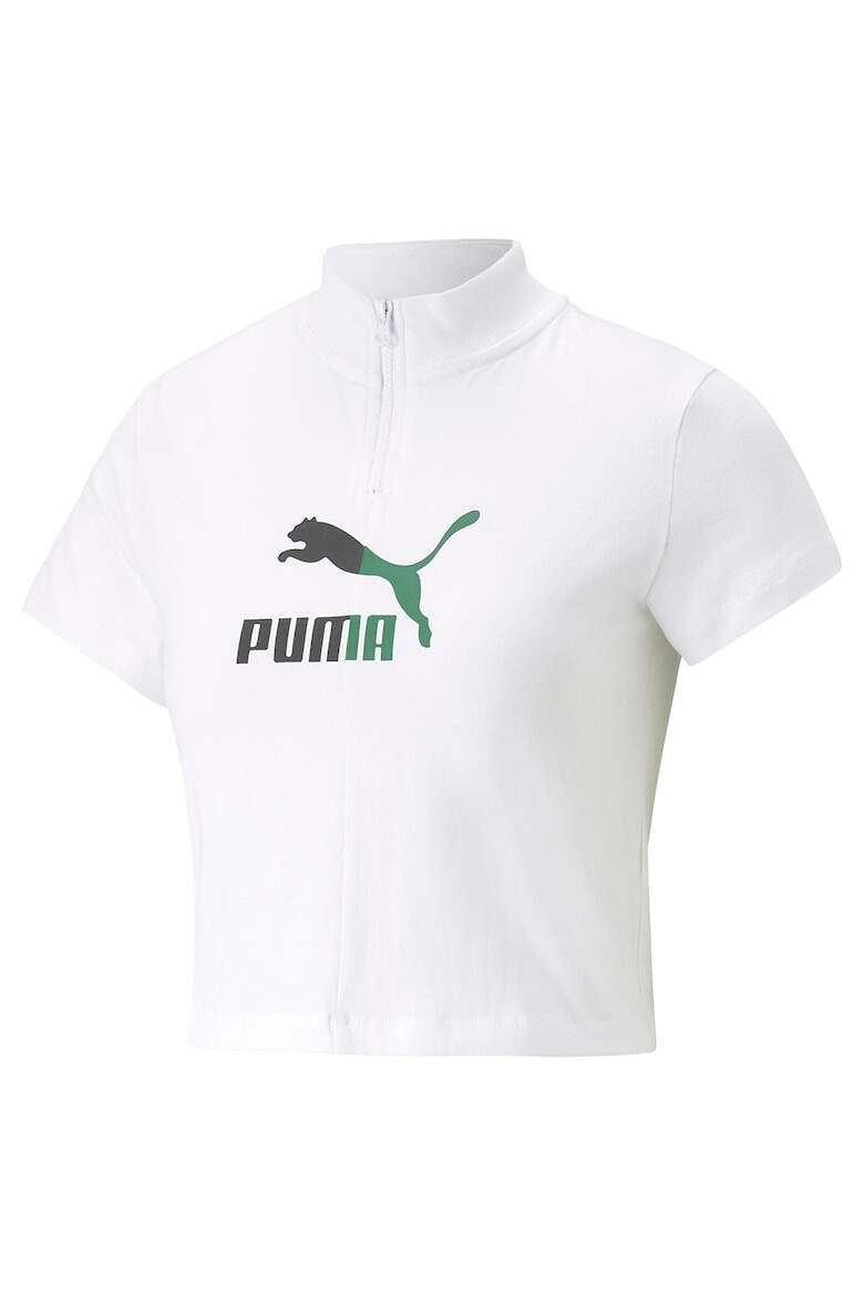 Puma Tricou crop cu buzunar cu fermoar Classics - Pled.ro