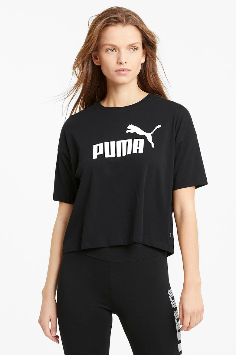 Puma Tricou crop cu maneci cazute Essentials - Pled.ro