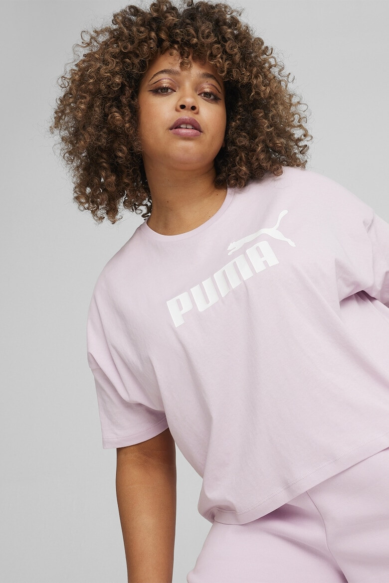 Puma Tricou crop cu maneci cazute Essentials - Pled.ro