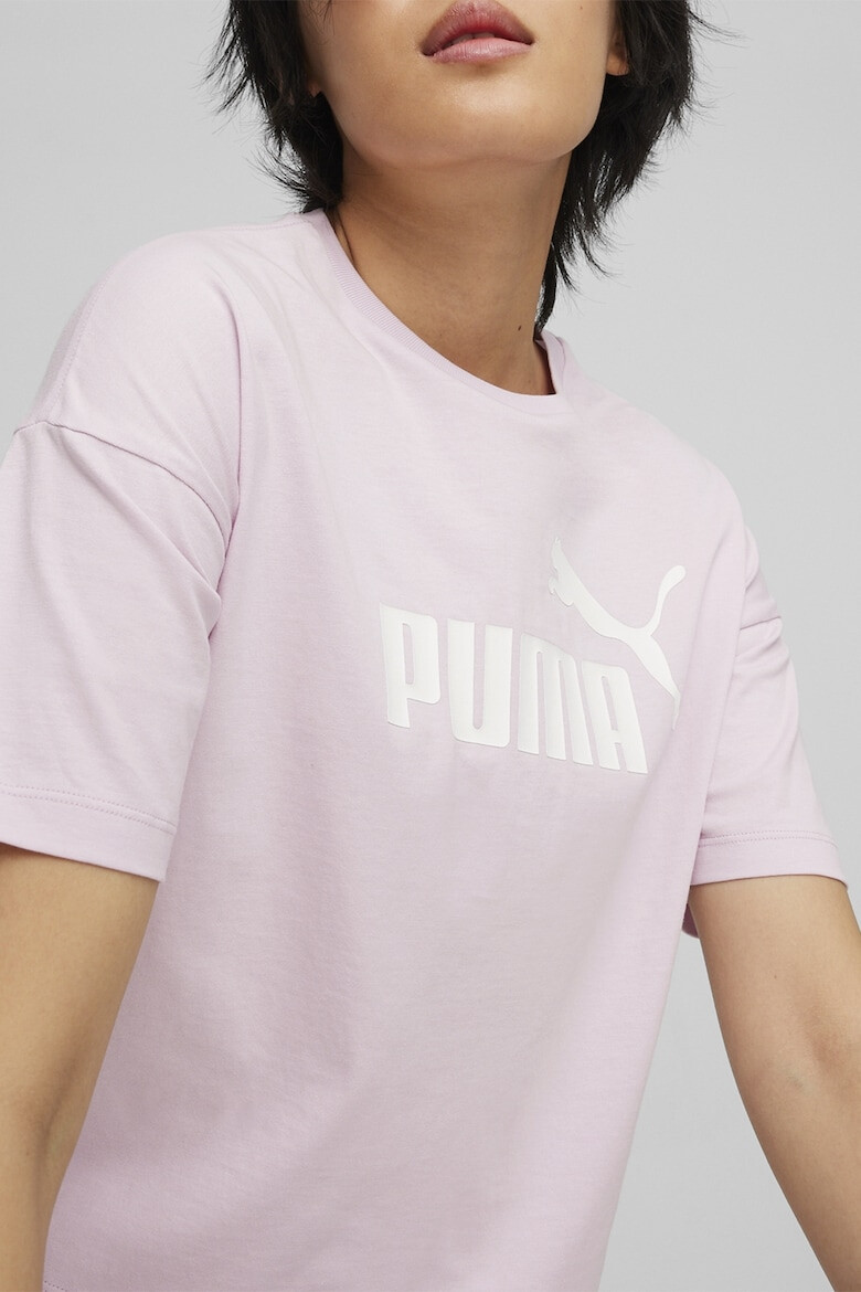 Puma Tricou crop cu maneci cazute Essentials - Pled.ro