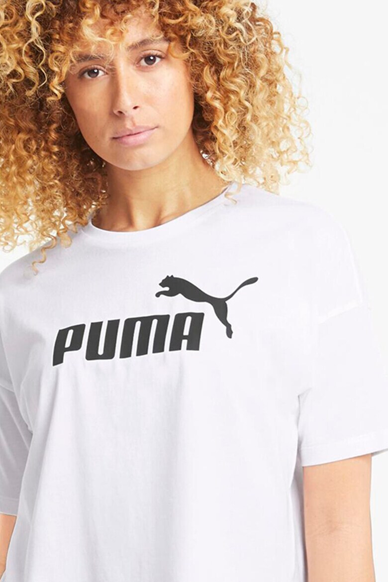 Puma Tricou crop cu maneci cazute Essentials - Pled.ro