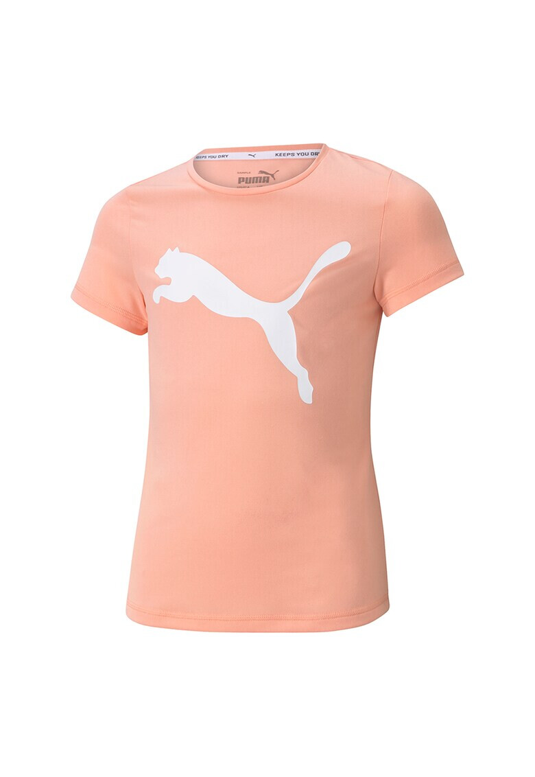 Puma Tricou cu decolteu la baza gatului si logo Active - Pled.ro