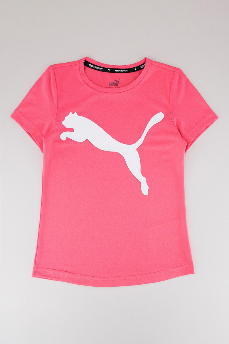 Puma Tricou cu decolteu la baza gatului si logo Active - Pled.ro